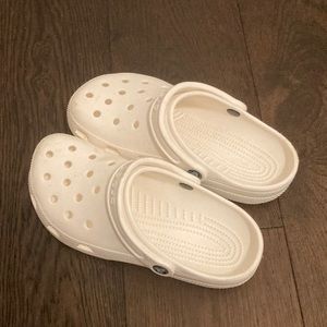 White Crocs!!